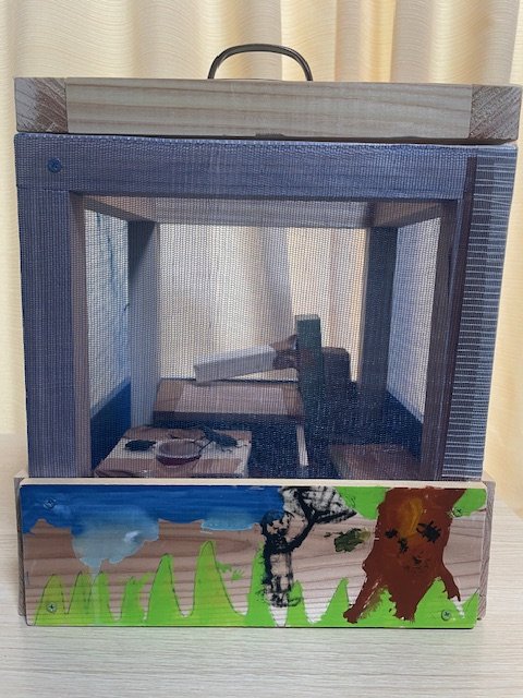 虫たちが住みやすい家